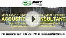 Acoustical Consultant - Acoustic Consulting Services
